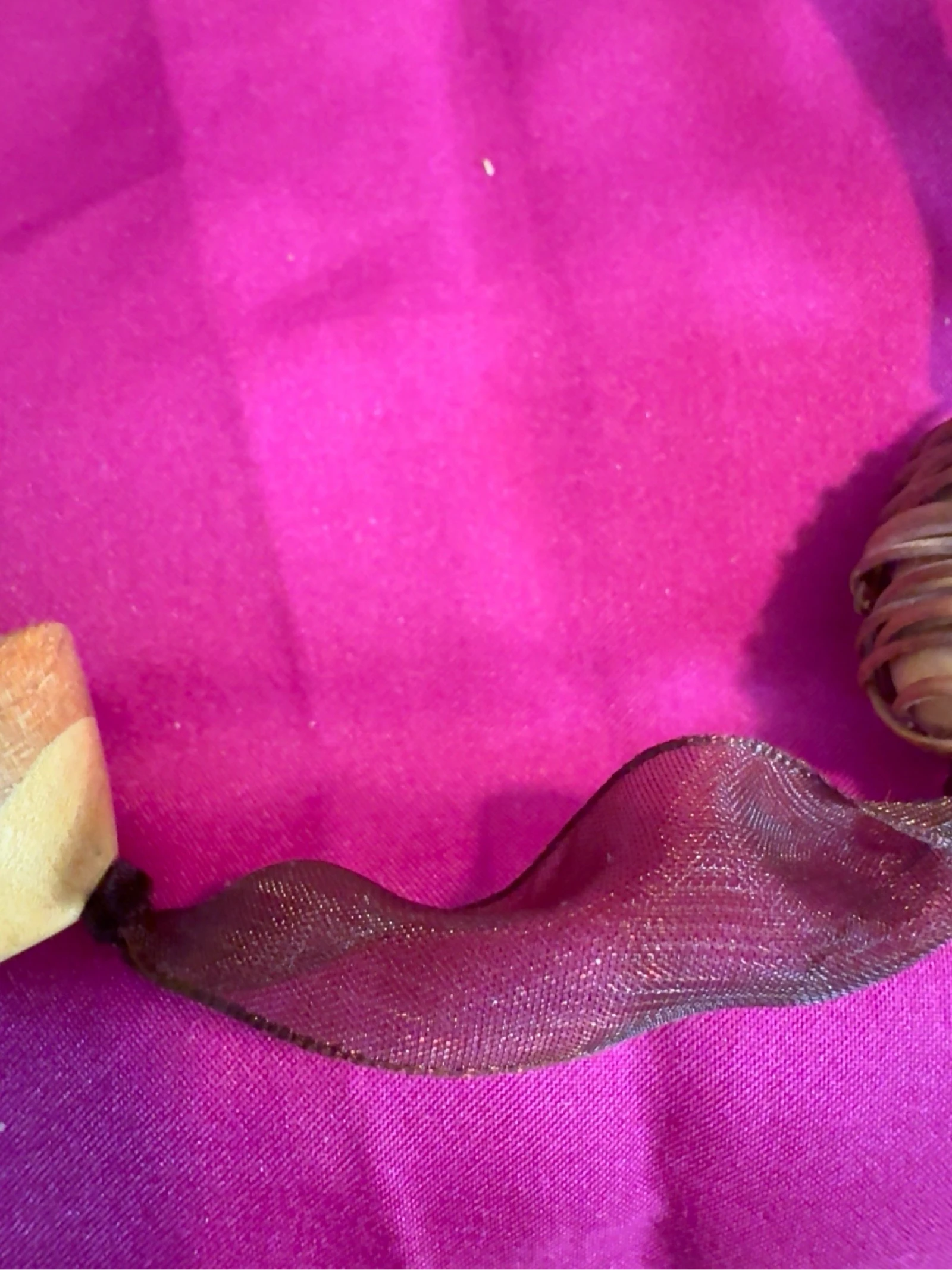 Handgemaakte lange ketting hout en natuurlijke kralen – photo 4